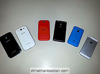 Revisão De Comparação De Telefone Celular: Samsung, HTC, Nokia E Iphone