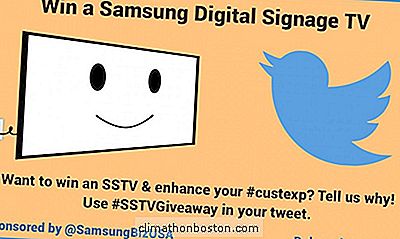 Treten Sie Scott'S Marketplace Chat Bei Und Gewinnen Sie Samsung Smart Signage TV